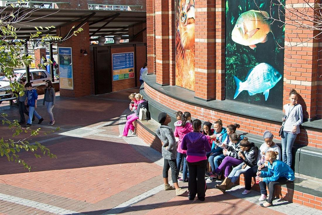 Two Oceans Aquarium entrance, Cape Town