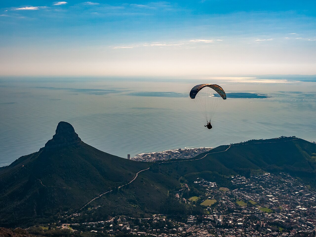 Paragliding, Cape Town